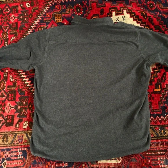 XL Timberland Charcoal Gray Button Down shirt - Picture 3 of 3